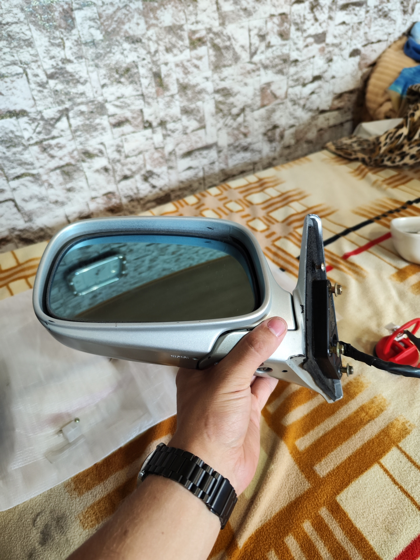 Установка зеркал с подогревом!) — Toyota Chaser (100), 2,5 л, 1998 года ...