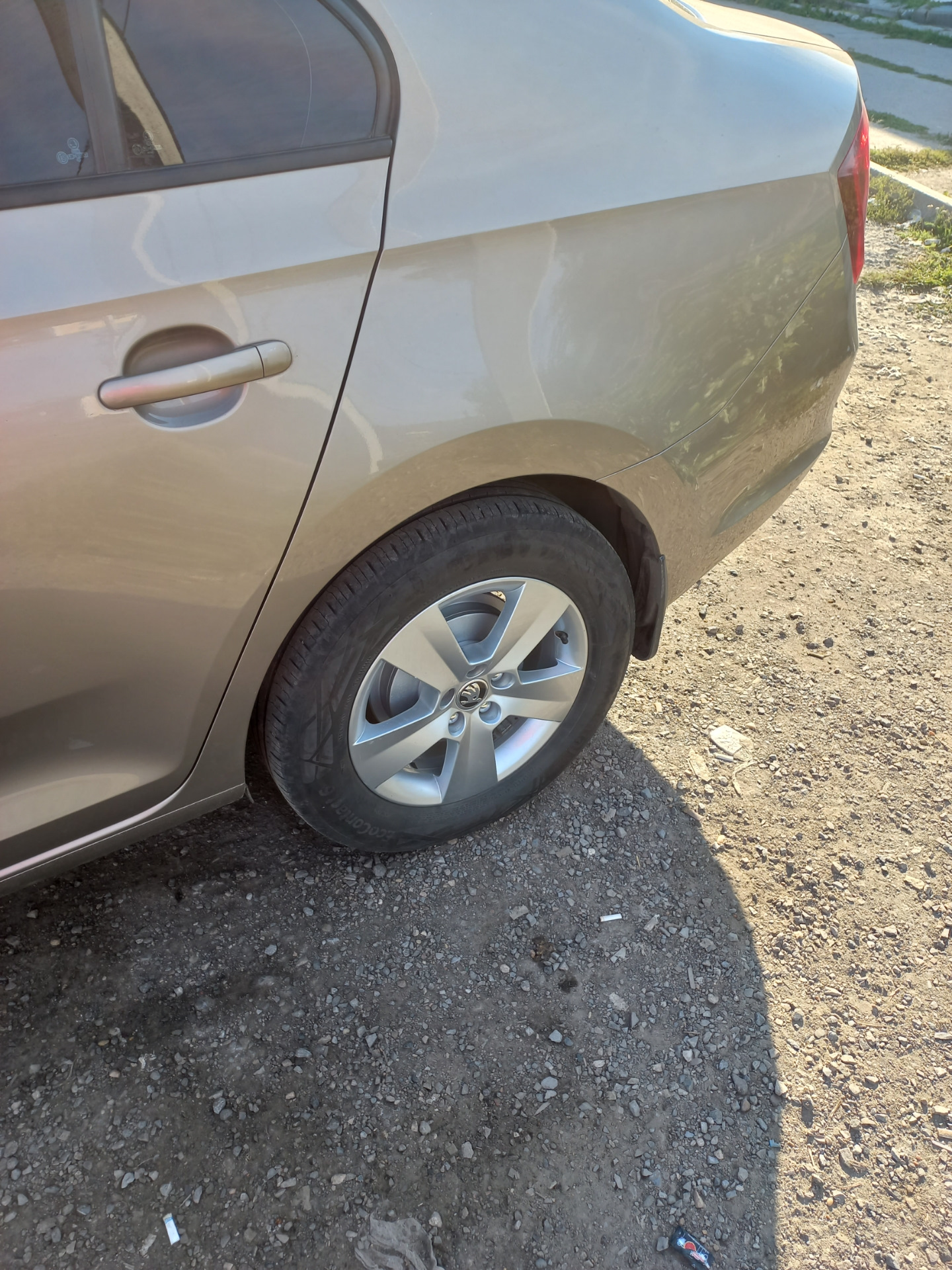 Задние барабаны. — Skoda Rapid (1G), 1,6 л, 2019 года | просто так | DRIVE2