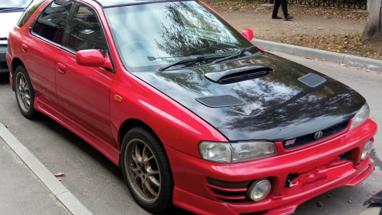 Subaru Impreza WRX (GC, GF) 2.0 бензиновый 1996 | красная турба) на DRIVE2