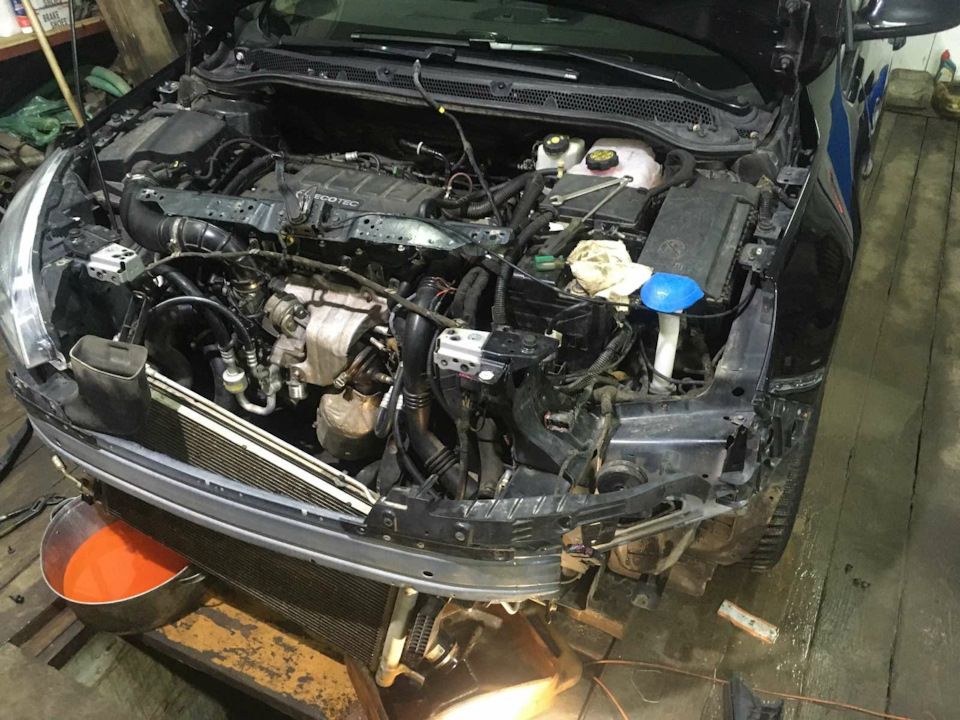 Замена радиатора — Opel Astra J, 1,4 л, 2012 года | поломка | DRIVE2