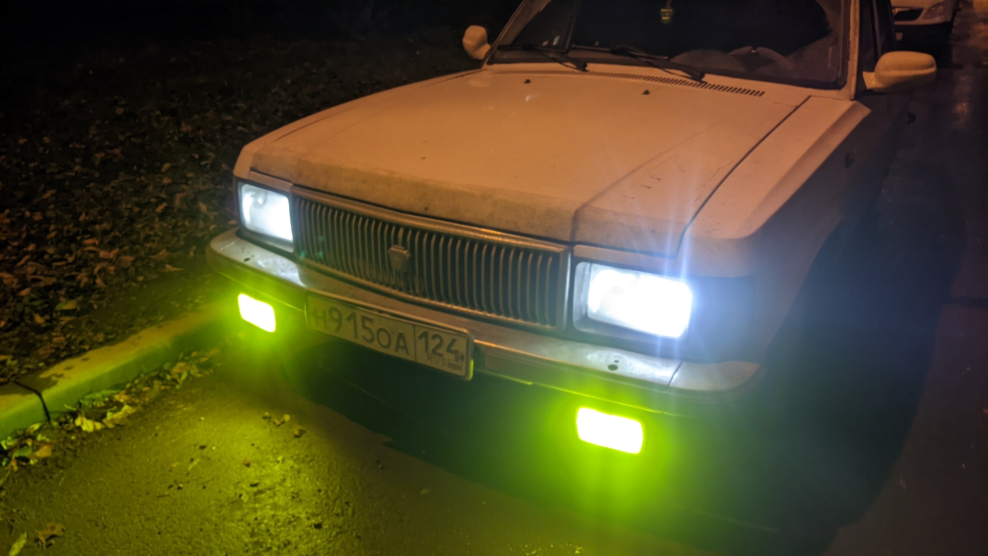 Жёлтые ПТФ. — ГАЗ 3102, 2,3 л, 2004 года | наблюдение | DRIVE2