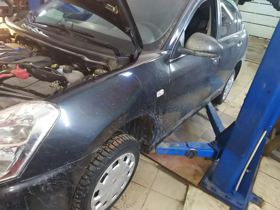 замена ремня ГРМ Nissan Almera — DRIVE2