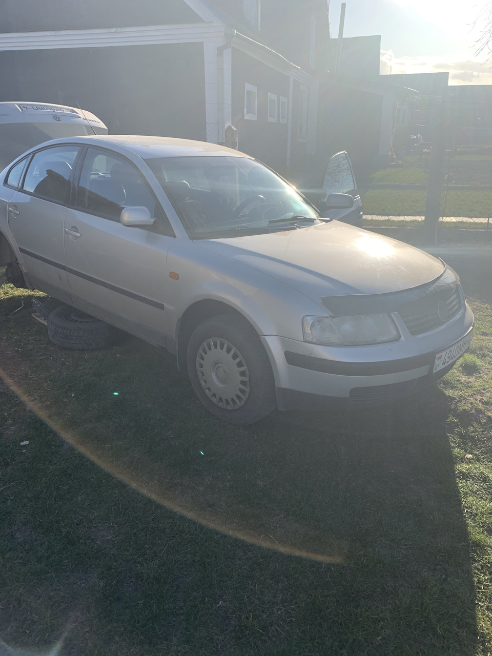 Задние тормоза — Volkswagen Passat B5, 1,9 л, 1997 года | своими руками ...