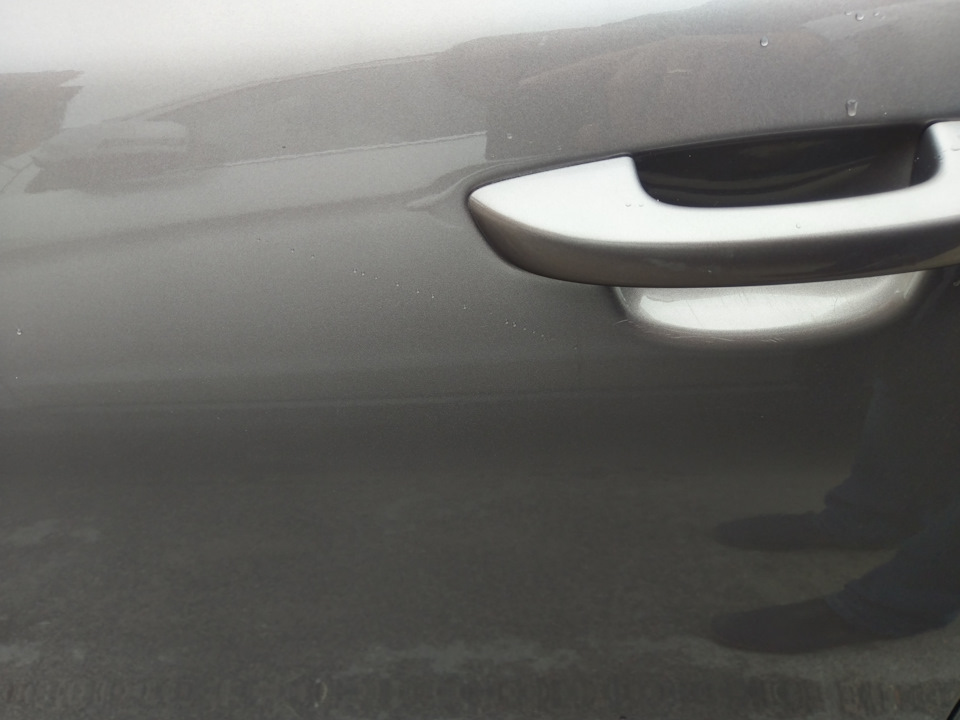 Мойка кузова и полировка царапин на бампере и двери — Skoda Superb Mk2 ...