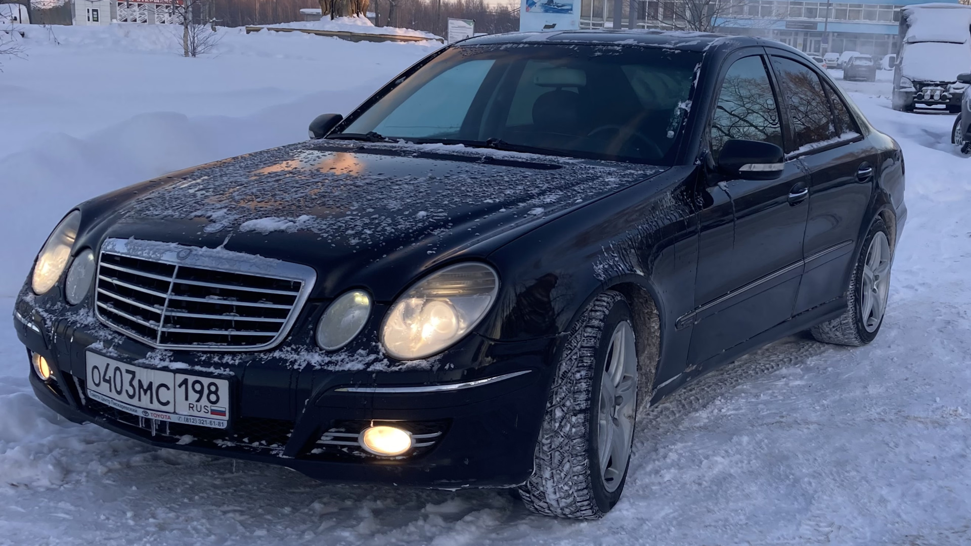 Продажа Mercedes-Benz E-class (W211) 2008 (бензин, АКПП) — с историей  обслуживания — DRIVE2.RU