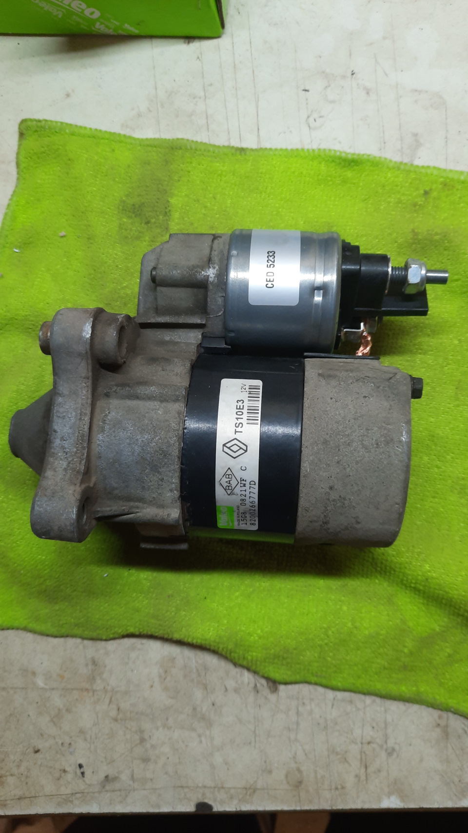 8200266777D Стартер RENAULT | Запчасти на DRIVE2