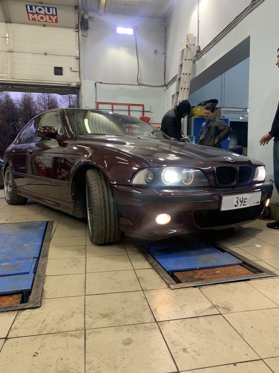 Антикор в КорСтоп и замена масла в Трио сервисе — BMW 5 series (E39), 4,4  л, 1997 года | плановое ТО | DRIVE2