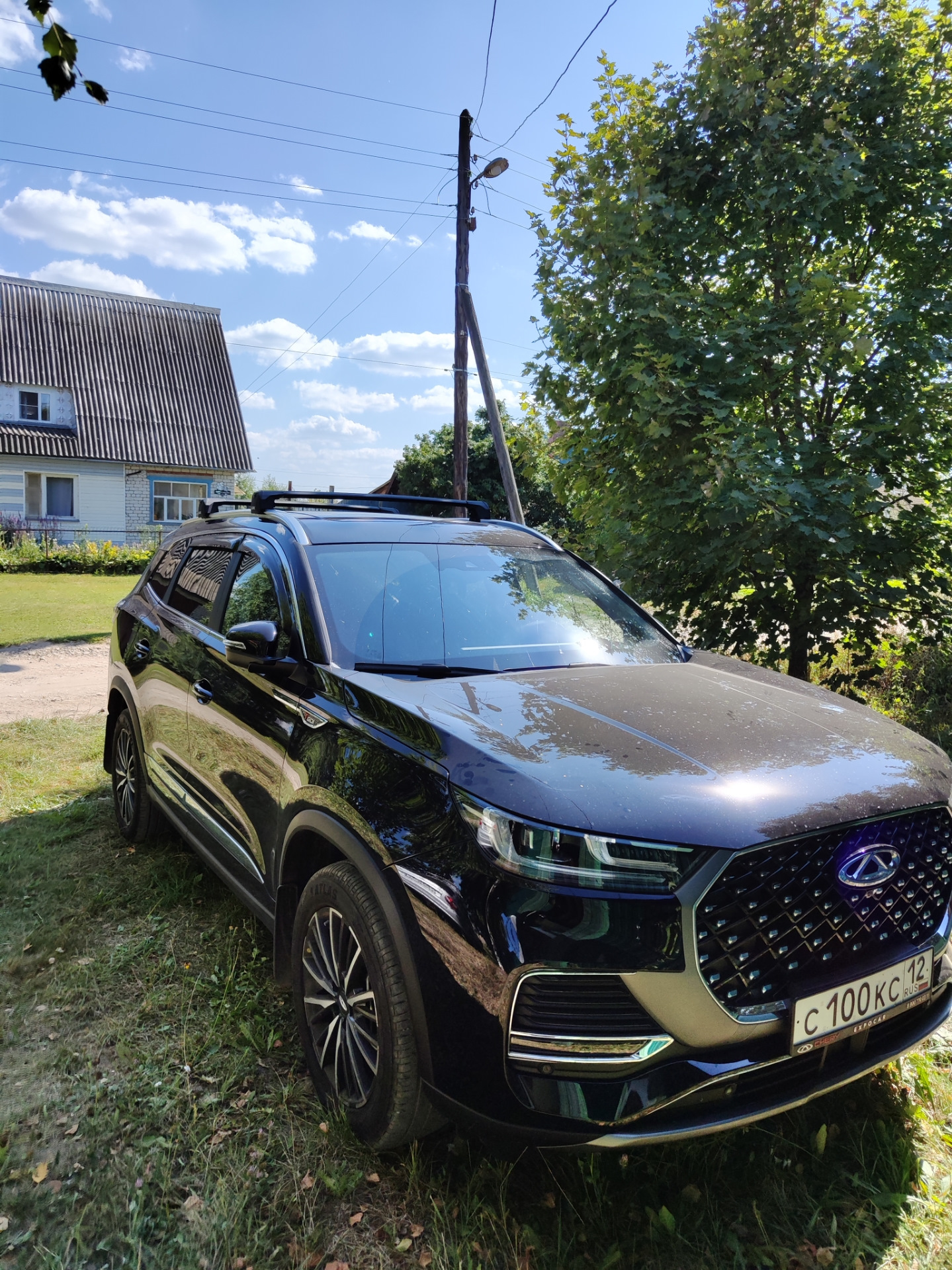 Багажник на крышу — Chery Tiggo 8 Pro Max, 2 л, 2023 года | аксессуары ...
