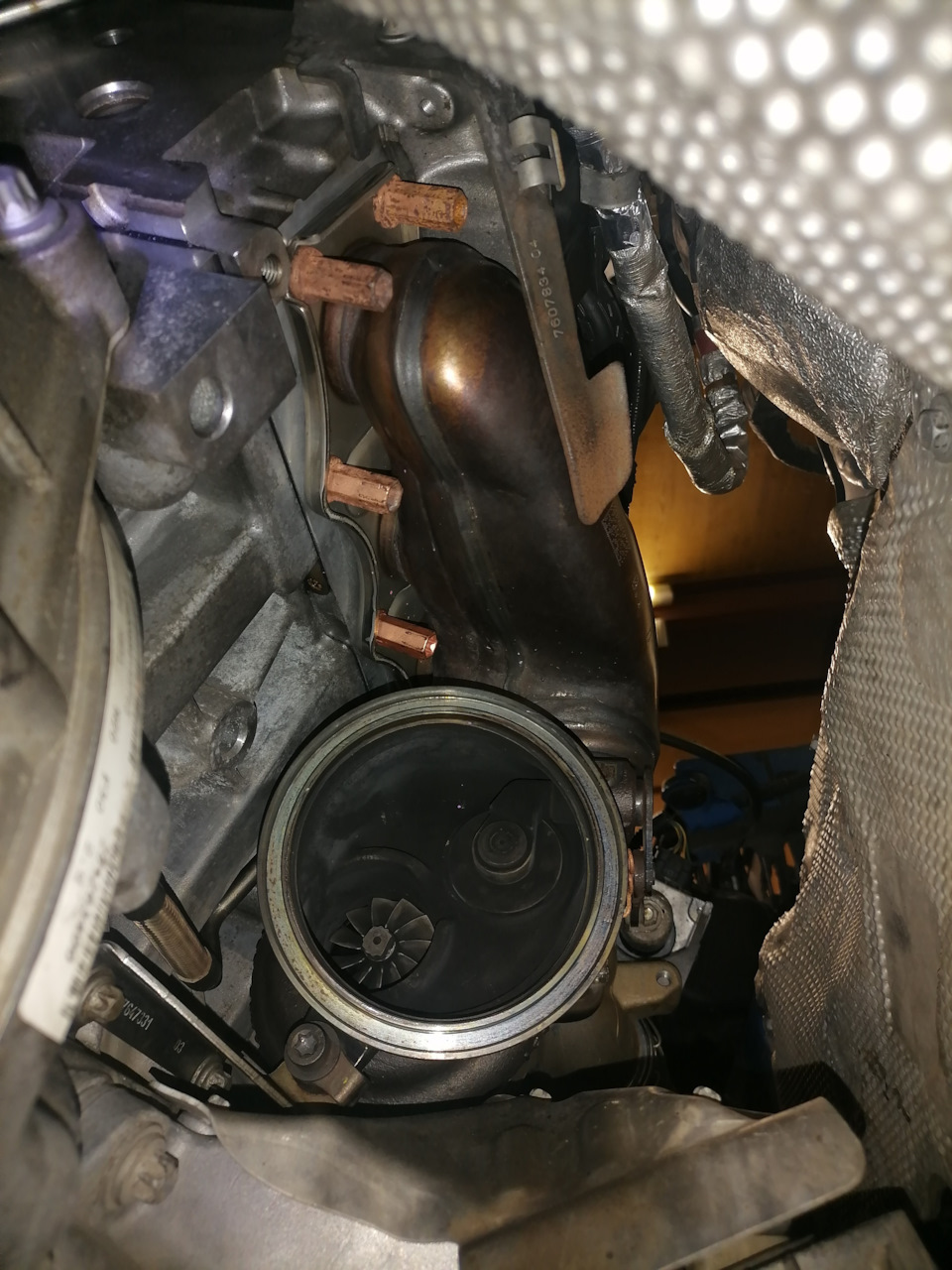 Турбина на месте — BMW 3 series Touring (F31)