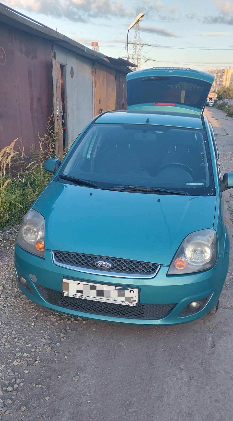 Антенна — Ford Fiesta (Mk V), 1,6 л, 2007 года | своими руками | DRIVE2