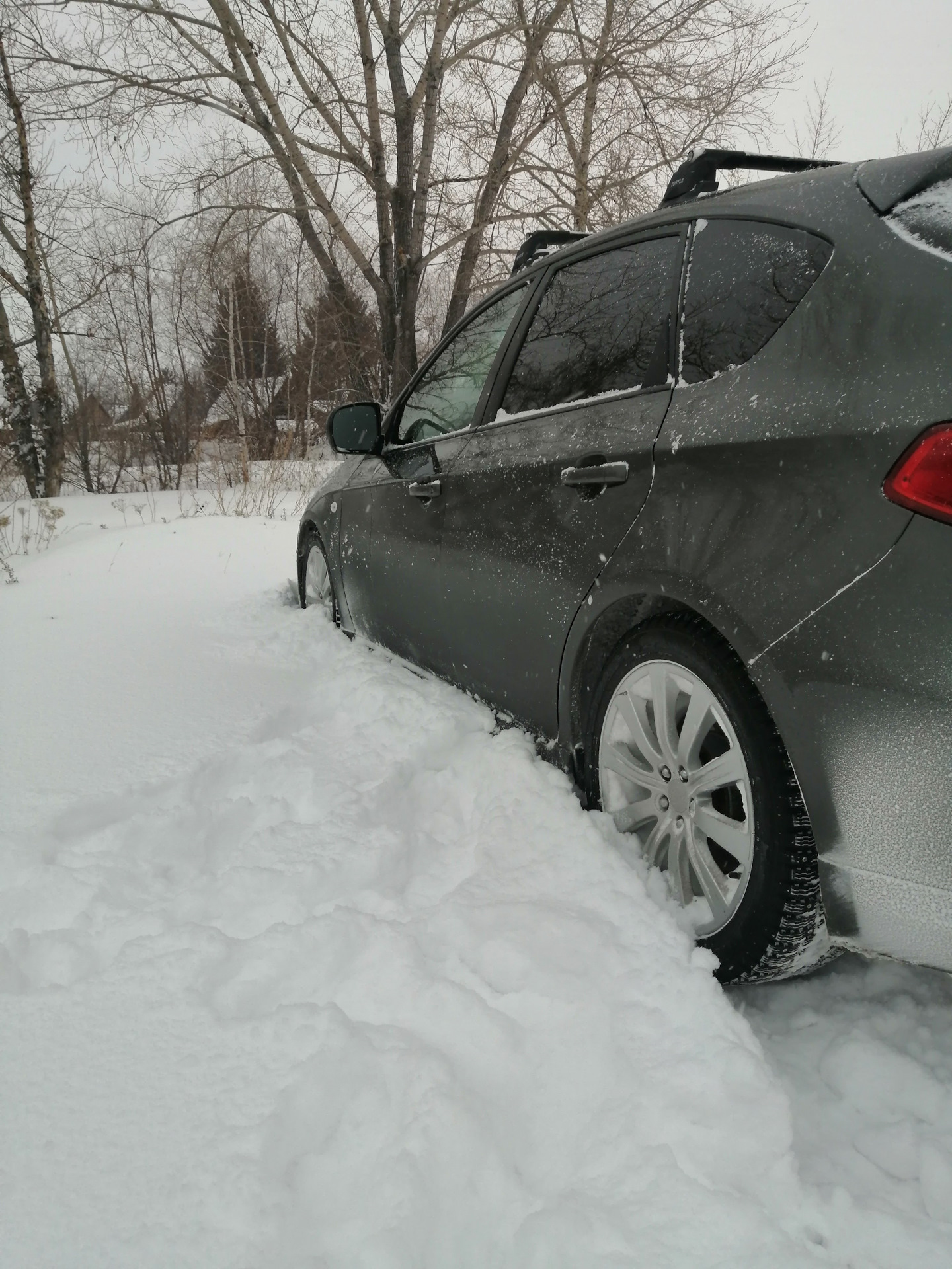 Снежные покатухи. — Subaru Impreza (GE, GH), 2 л, 2008 года | покатушки |  DRIVE2