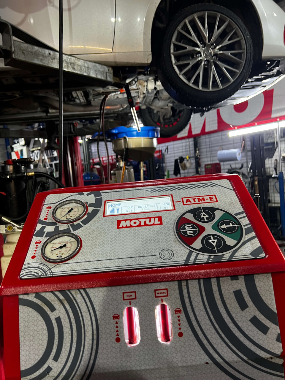 Замена масла в АКПП Lexus Is300 Aisin TL80SN — Motul Team на DRIVE2