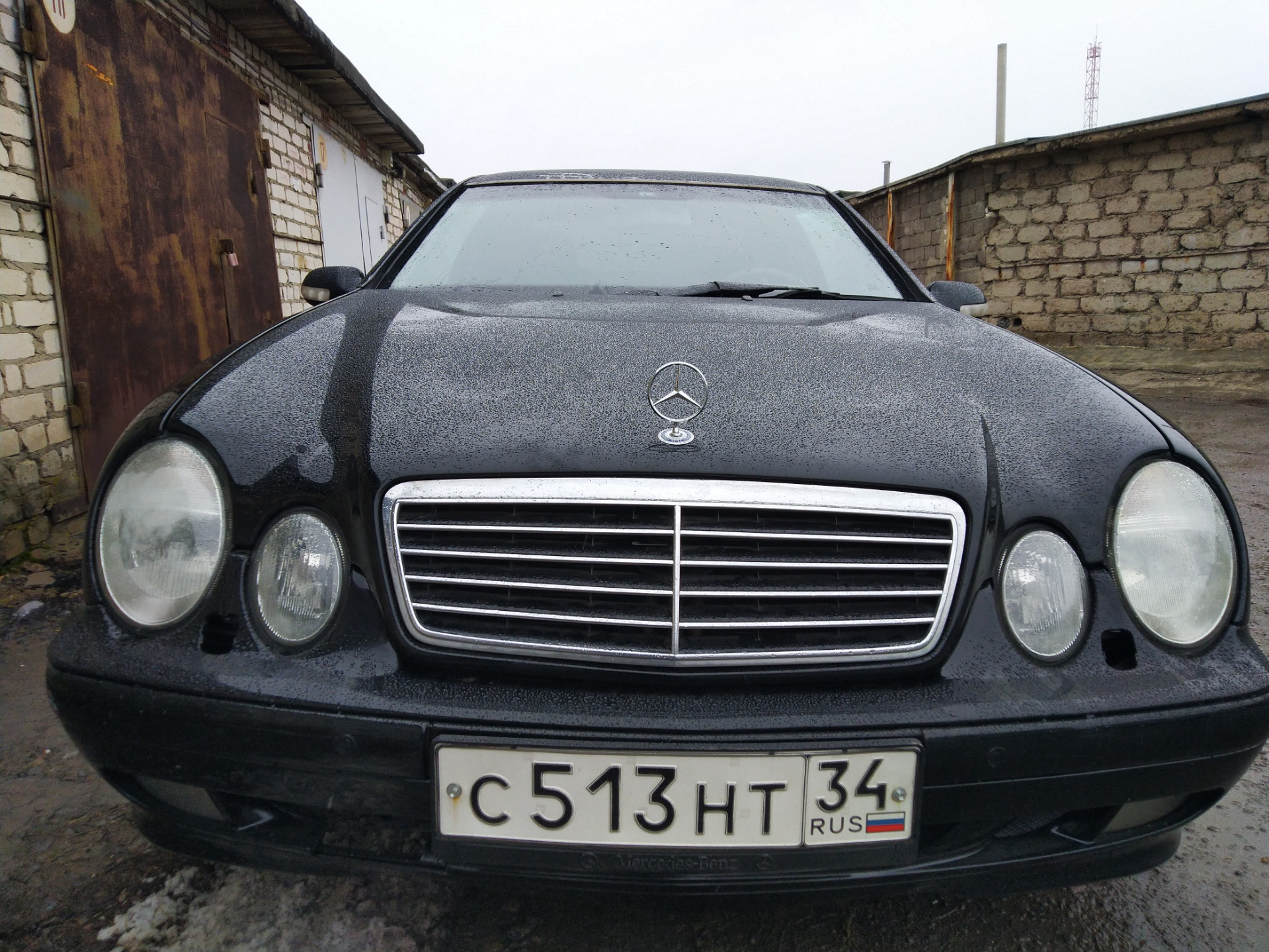 Скоро тепло. Почти все готово — Mercedes-Benz CLK (W208), 3,2 л, 2001 ...