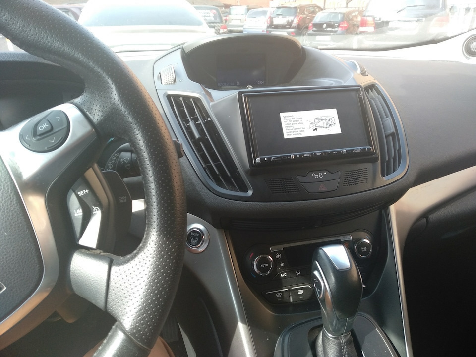 Как снять магнитолу куга 2 Ford kuga установка магнитолы фото