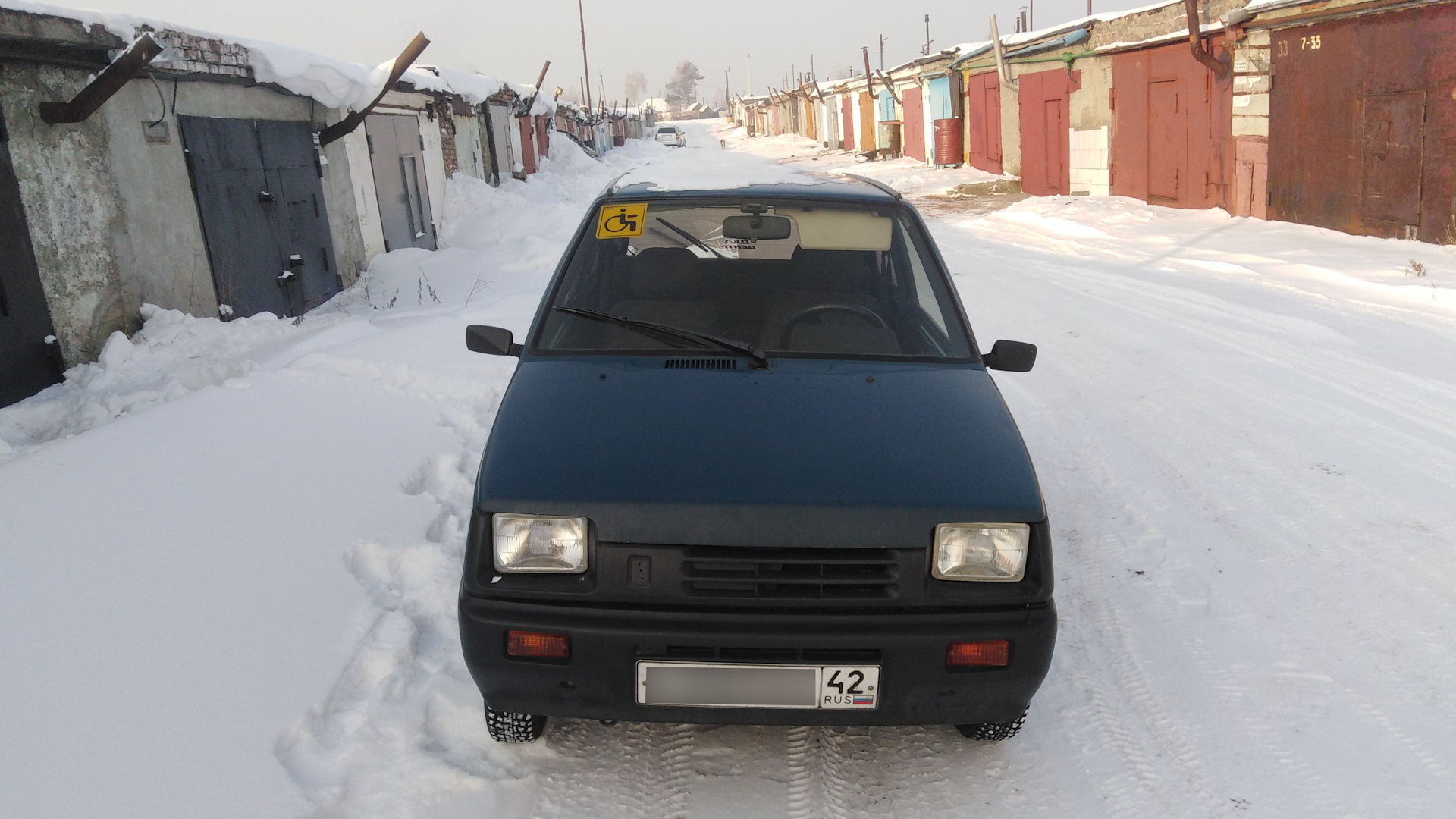 Lada 11113 Ока 0.8 бензиновый 2003 | Синий кит на DRIVE2