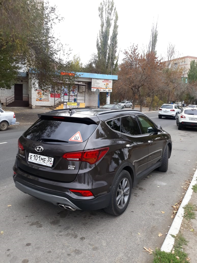 Фото в бортжурнале Hyundai Santa Fe (3G)