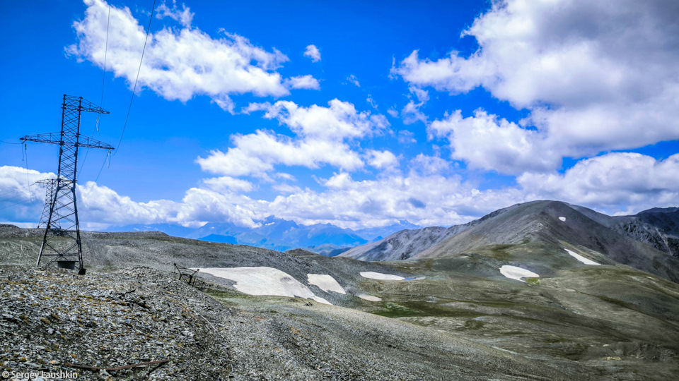 На вершине Куртатинского перевала. — Mitsubishi Pajero Sport (2G)