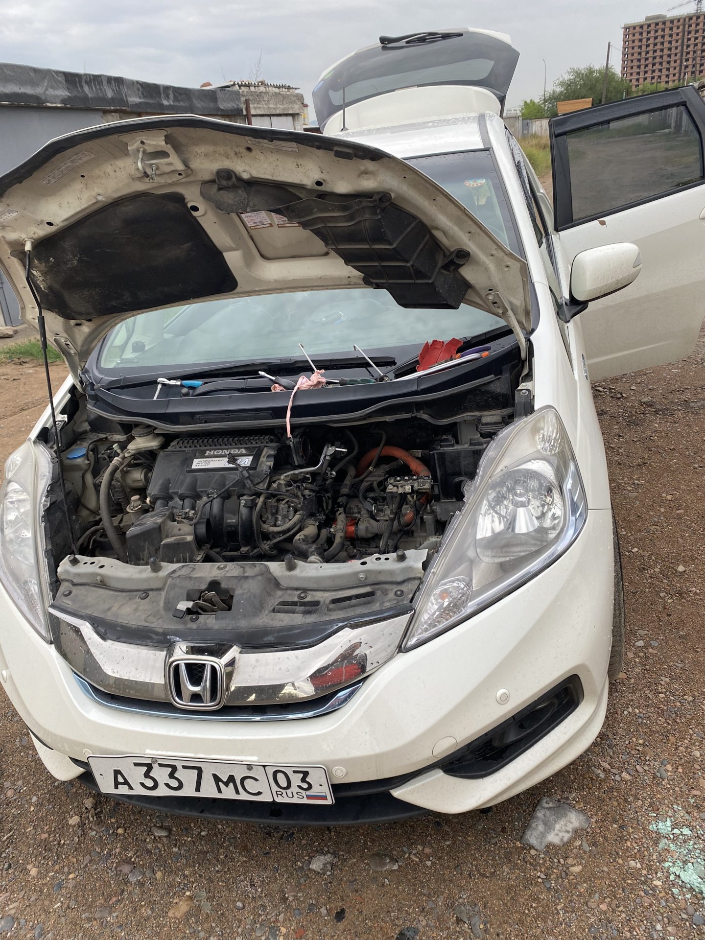 Калибровка вариатора — Honda Fit Shuttle (1G), 1,3 л, 2014 года ...