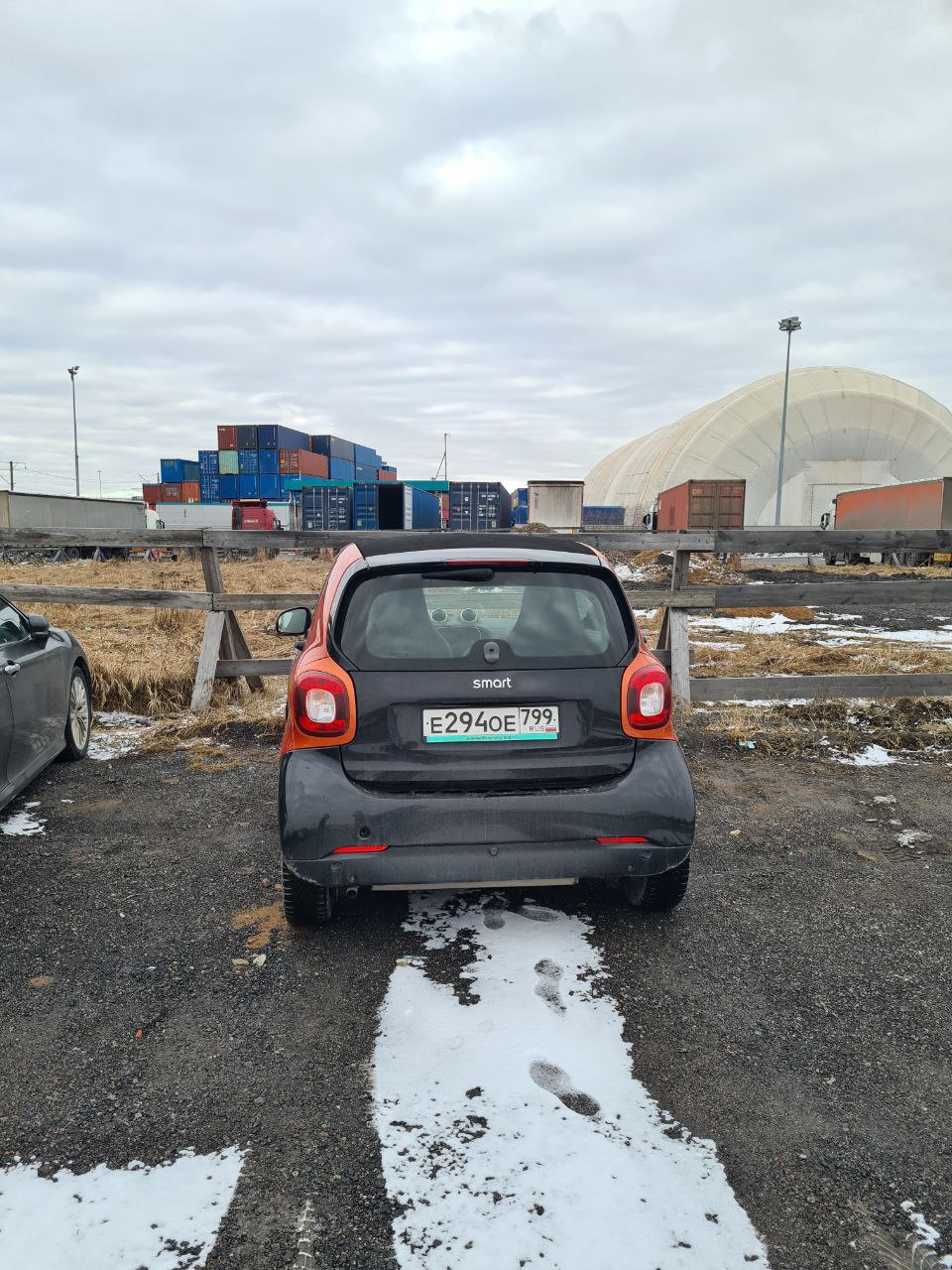 Москва + Питер = 1200 км — Smart fortwo (3G), 1 л, 2018 года | путешествие  | DRIVE2