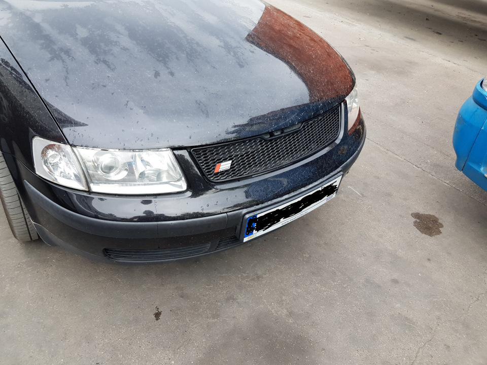 Как снять решетку радиатора б5 Куплю решетку радиатора kamei, ABT, ZENDER - Volkswagen Passat B5, 1,8 л, 2000 г
