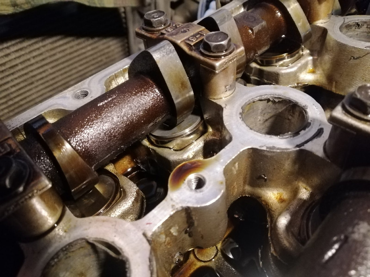 Регулировка тепловых зазоров клапанов окончательная) — Mazda 323 V, 1,5 ...