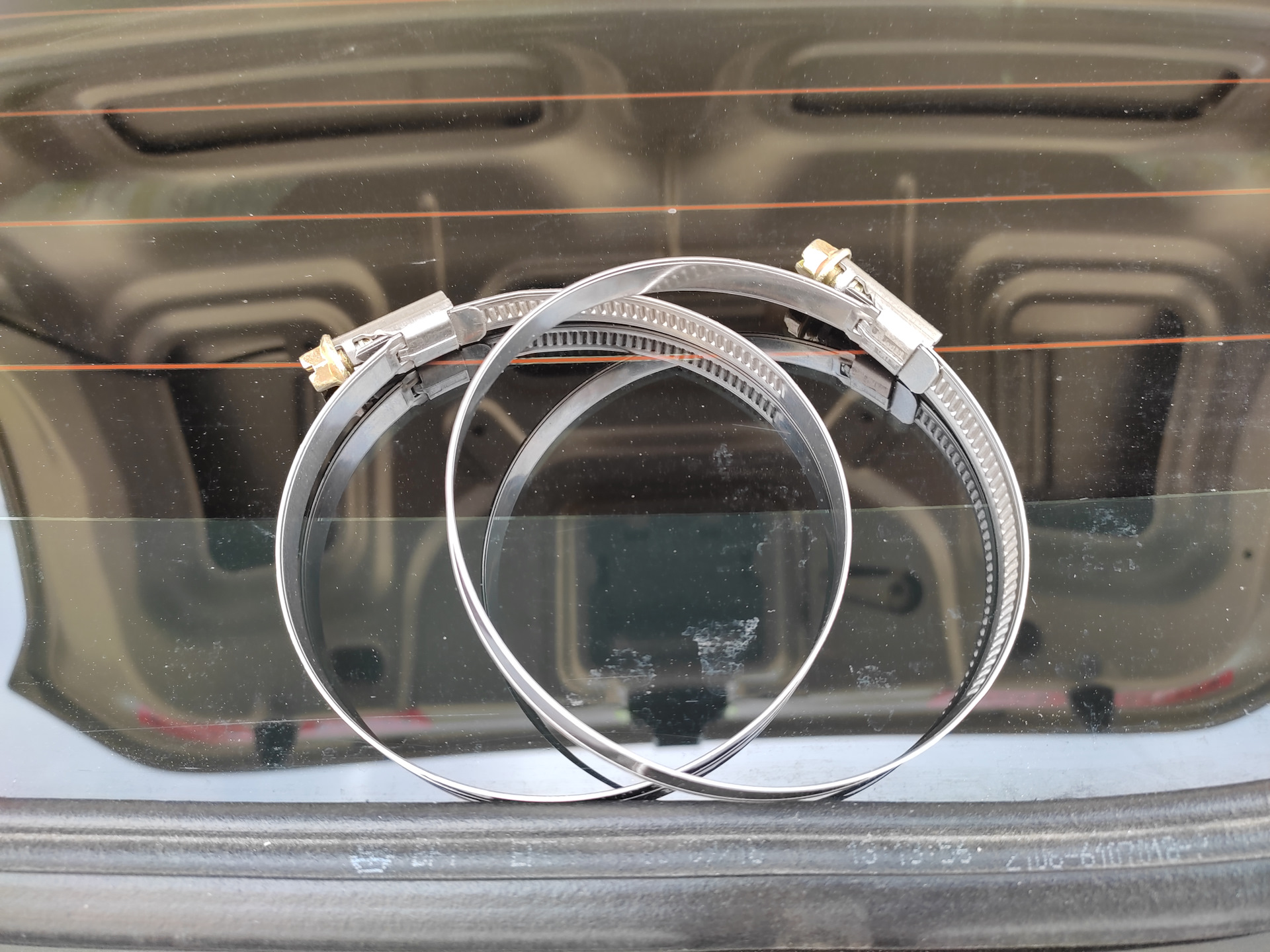 Резонатор, разошёлся шов. Рено Логан 2. — Renault Logan (2G), 1,6 л ...