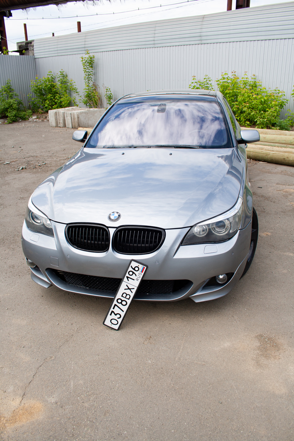 Номер на магнитах — BMW 5 series (E60), 3 л, 2005 года | своими руками |  DRIVE2