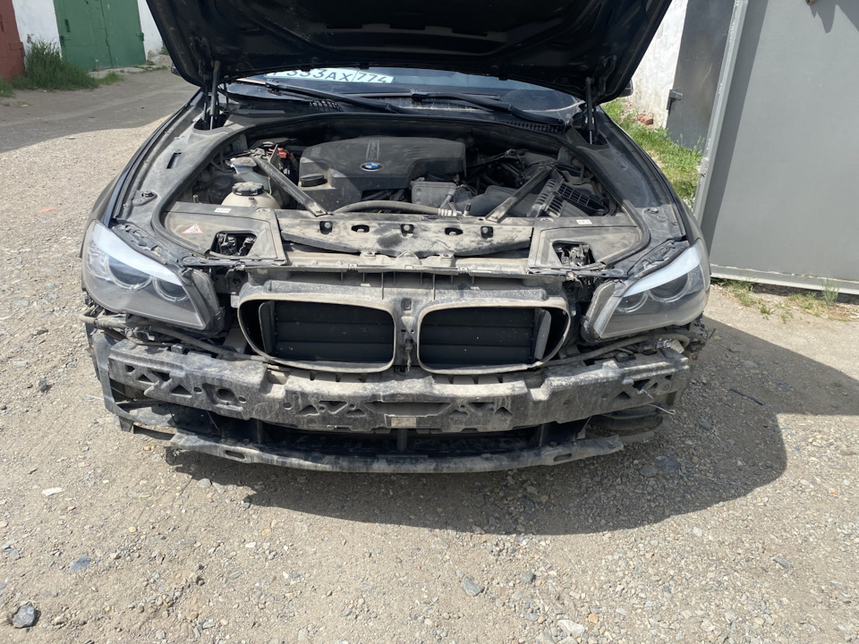 Мойка радиаторов без снятия. — BMW 5 series (F10), 2 л, 2013 года ...