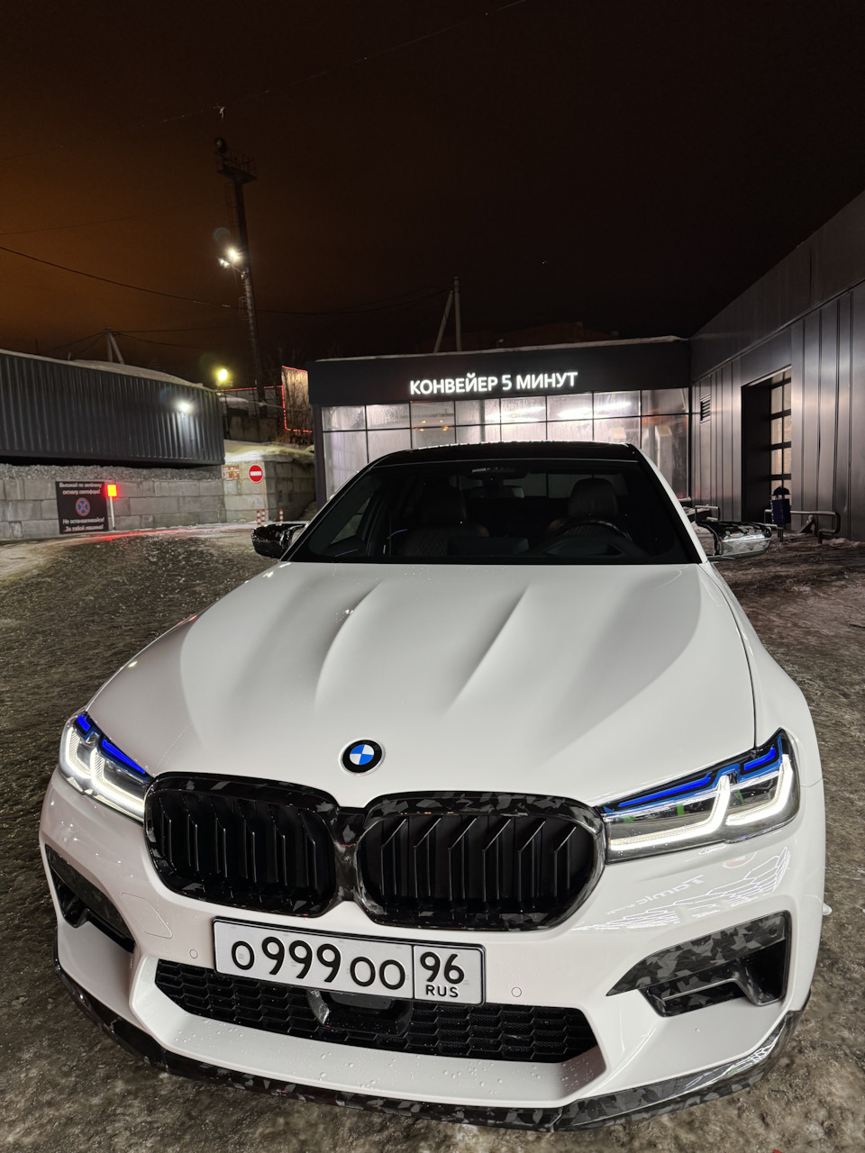 Кованный карбон — BMW 5 series (G30), 3 л, 2021 года | стайлинг | DRIVE2