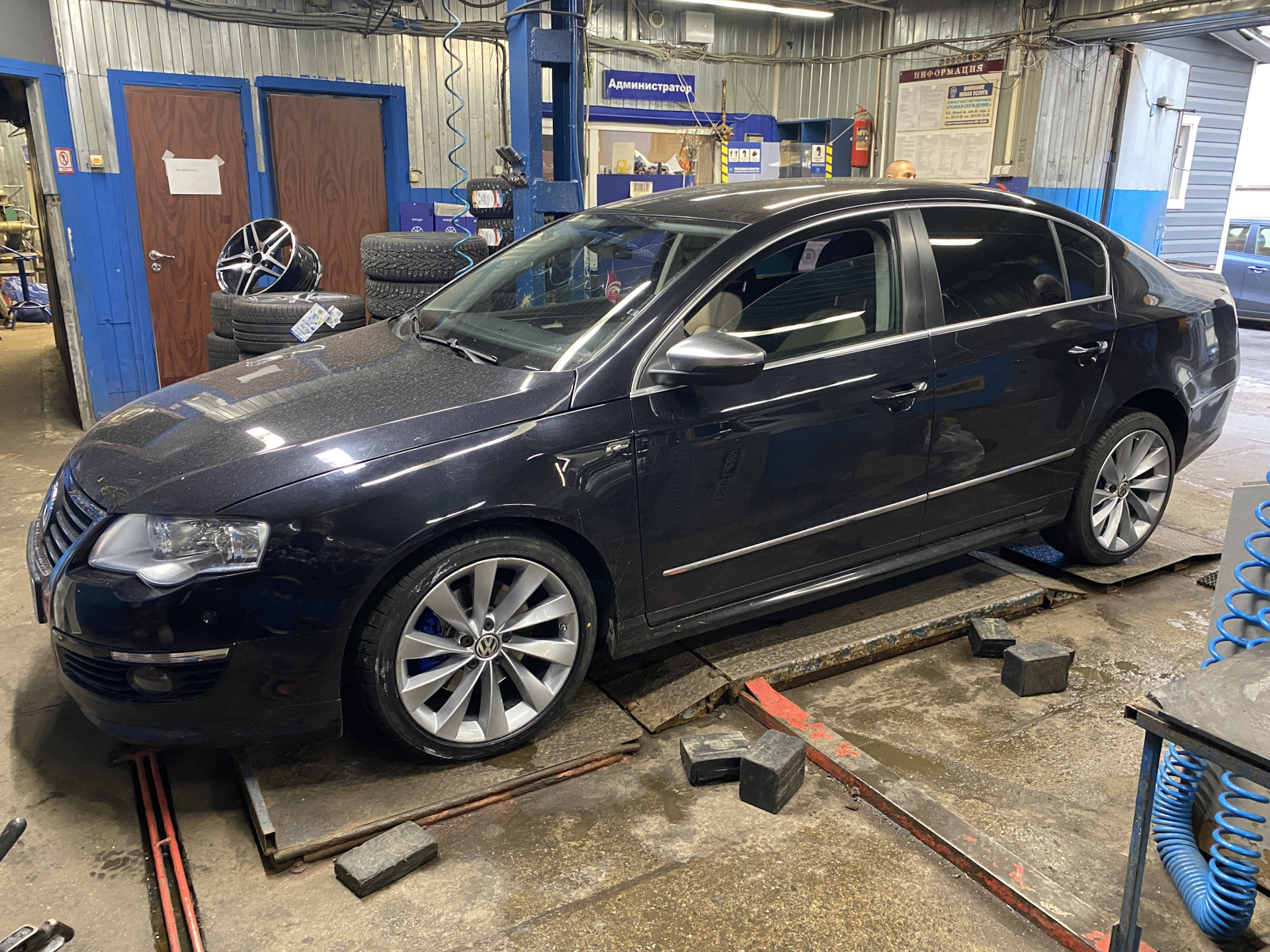 Весенний шиномонтаж: две новые шины + новые датчики RDKS — Volkswagen ...