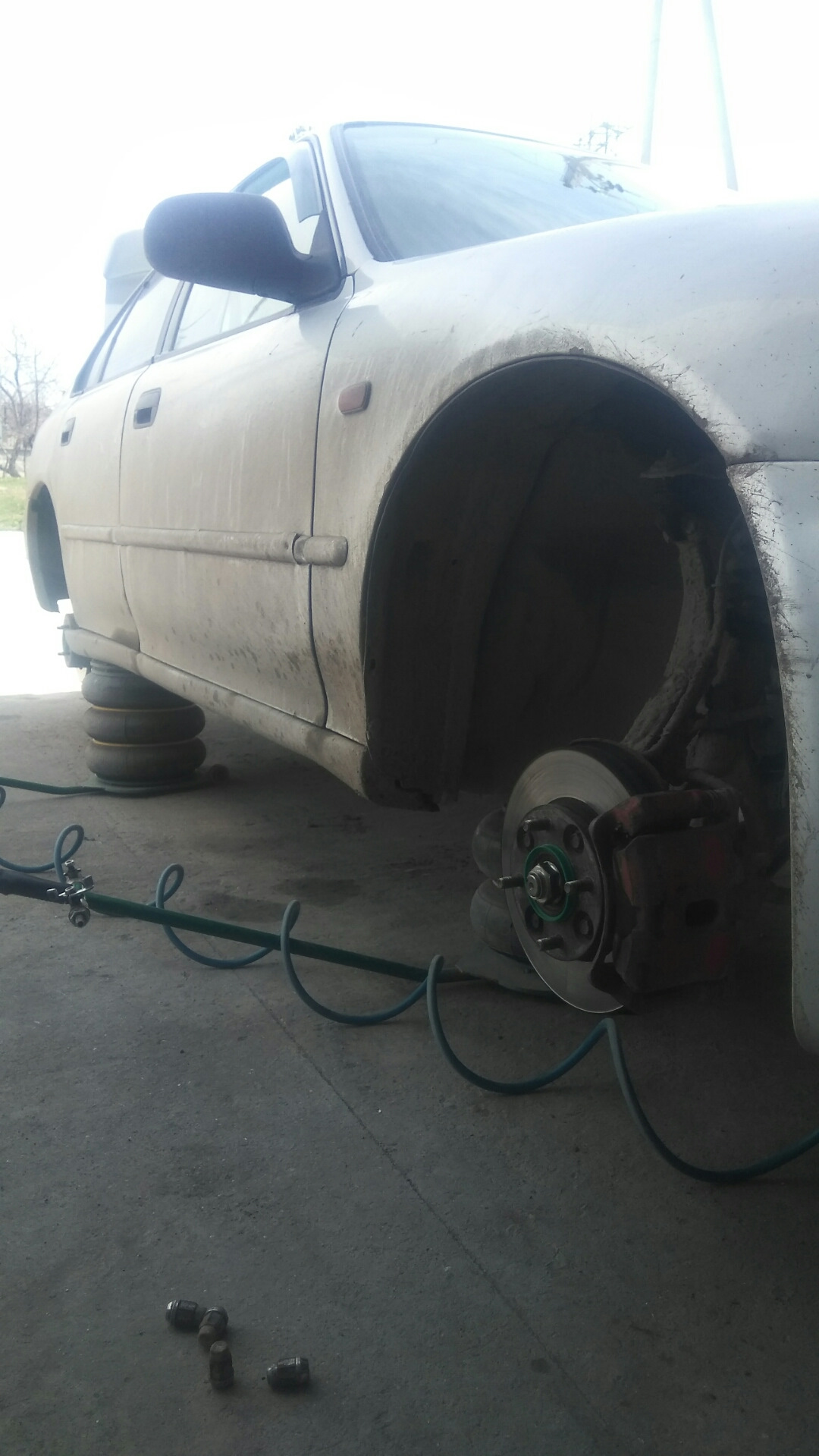 Замена зимних шин на летние. — Honda Accord (5G), 2 л, 1993 года | шины ...