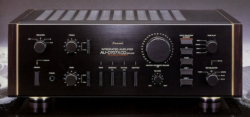 SUNSUI アンプ AU-D707X DECADE