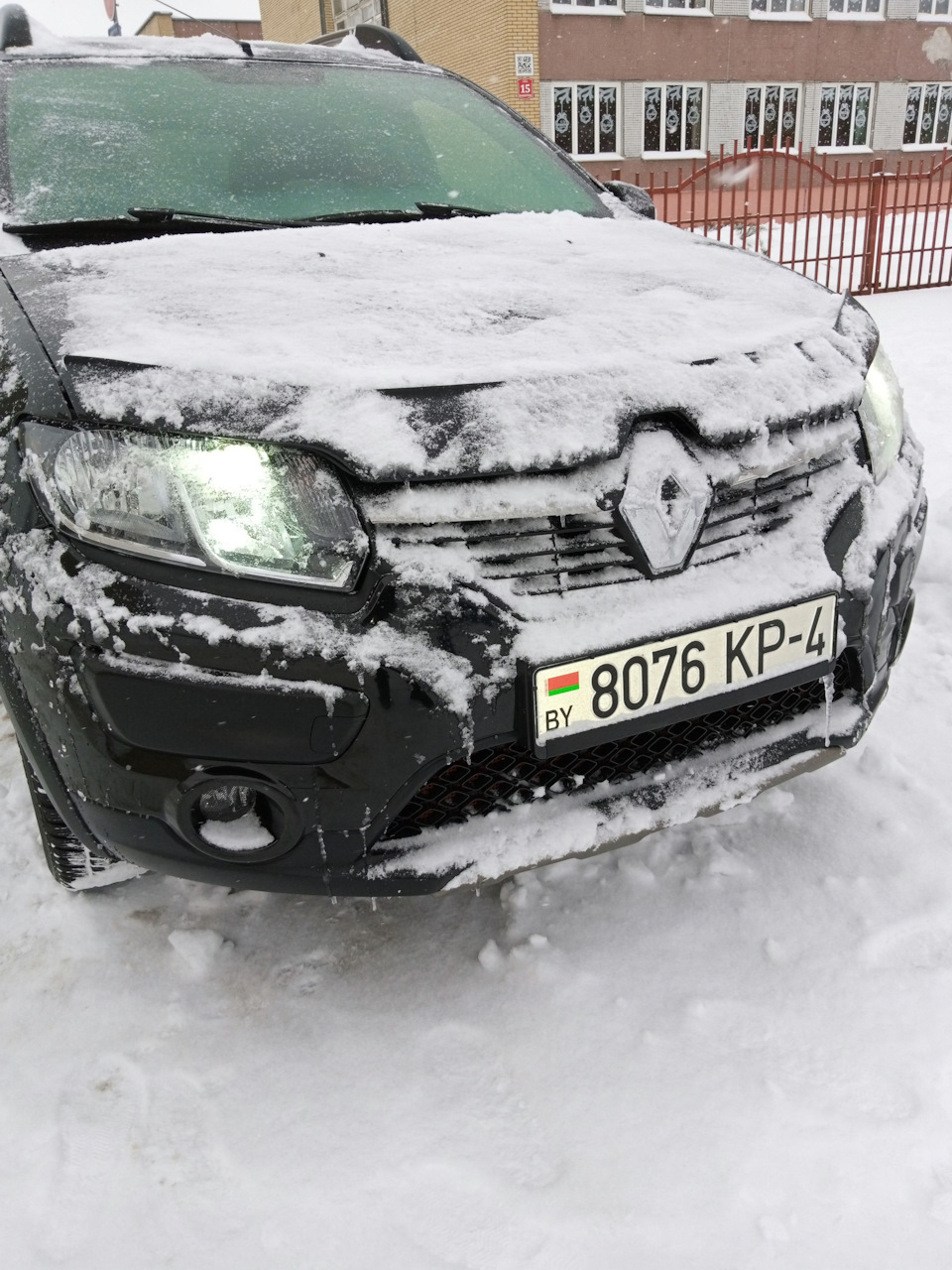 Мойка внутреннего пространства фар … — Renault Sandero Stepway (2G), 1,6 л,  2015 года | мойка | DRIVE2