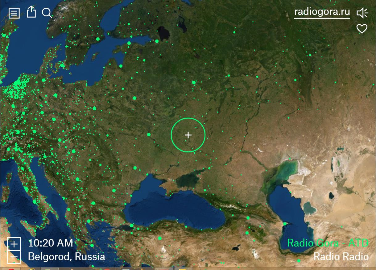 Радио гарден онлайн слушать бесплатно в хорошем качестве карта