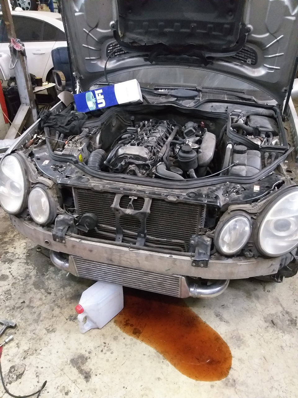 Ом648 и радиатор ниссенс. — Audi A6 (C6), 3 л, 2010 года | своими ...