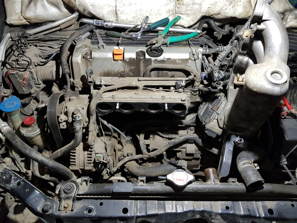 Как снять стартер аккорд 8 Щетки стартера. - Honda Accord (7G), 2,4 л, 2006 года поломка DRIVE2
