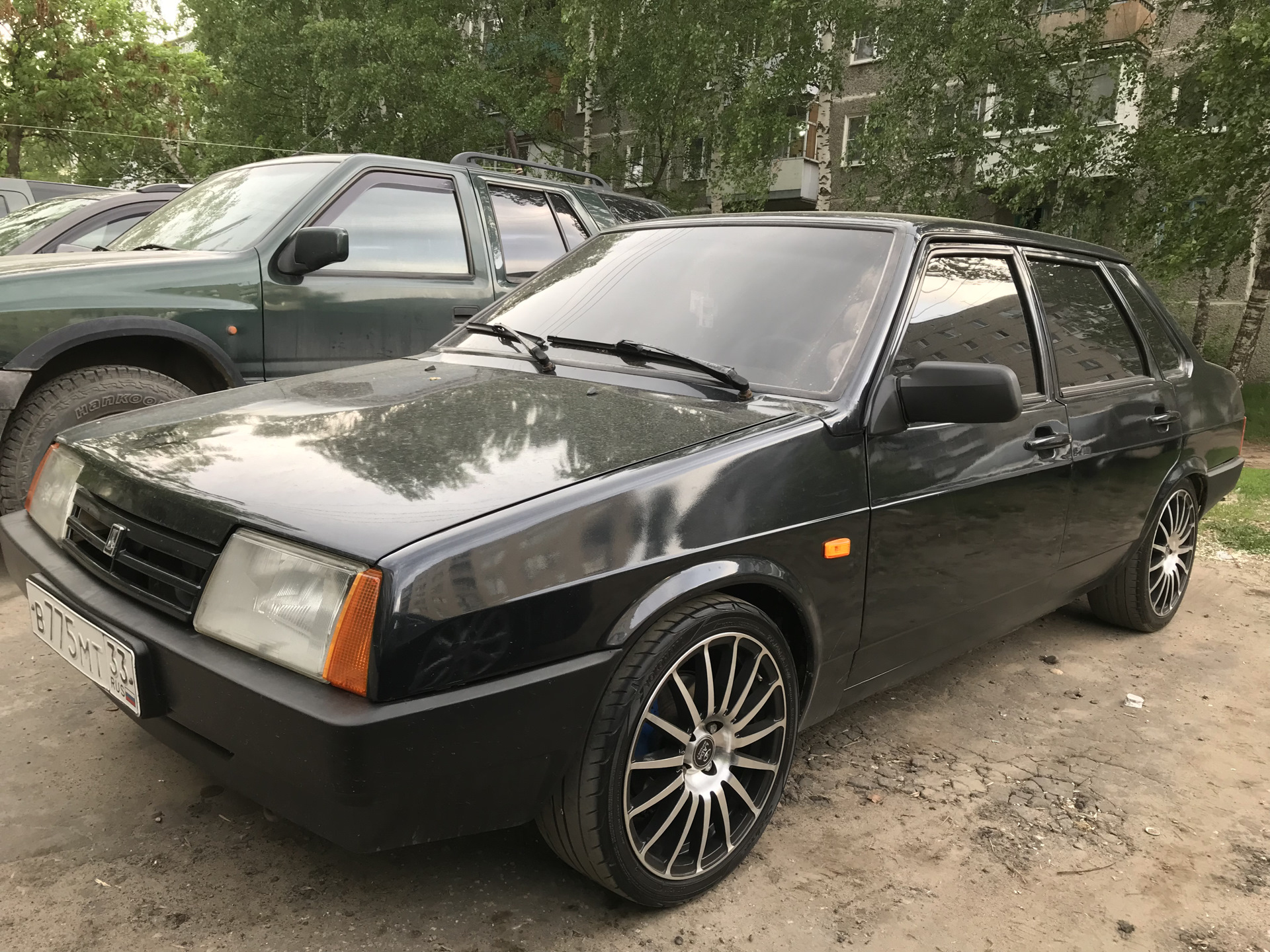 Нахлобучка на ручник и просто фото) — LADA 21099, 1,5 л., 2004 года ...