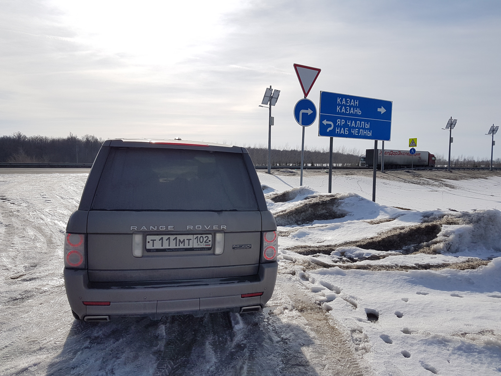 Покатушки на выходные Уфа-Казань-Уфа — Land Rover Range Rover (3G), 4,4 ...