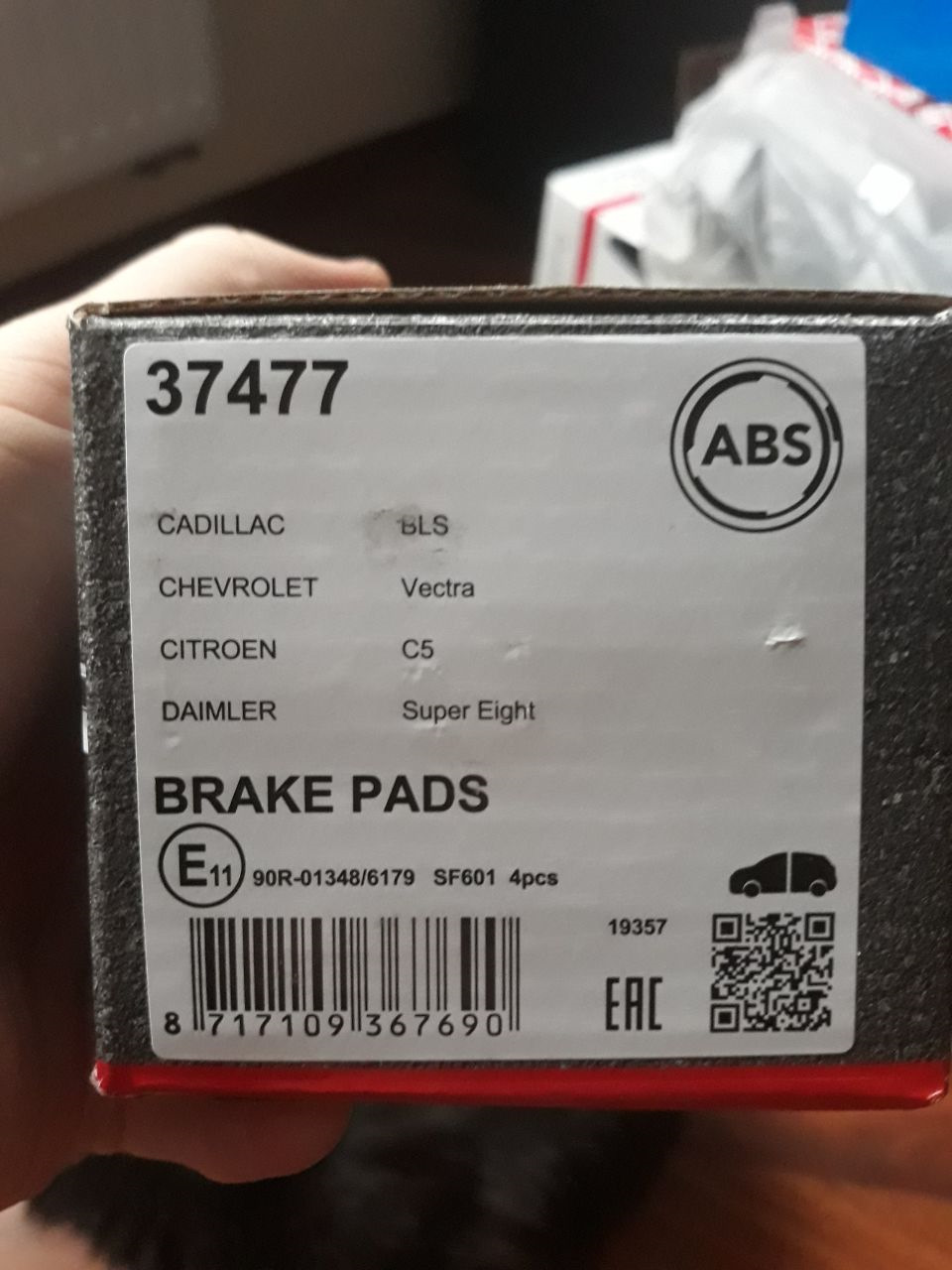 Фото в бортжурнале Volvo C30. Запчасти на фото: 37477