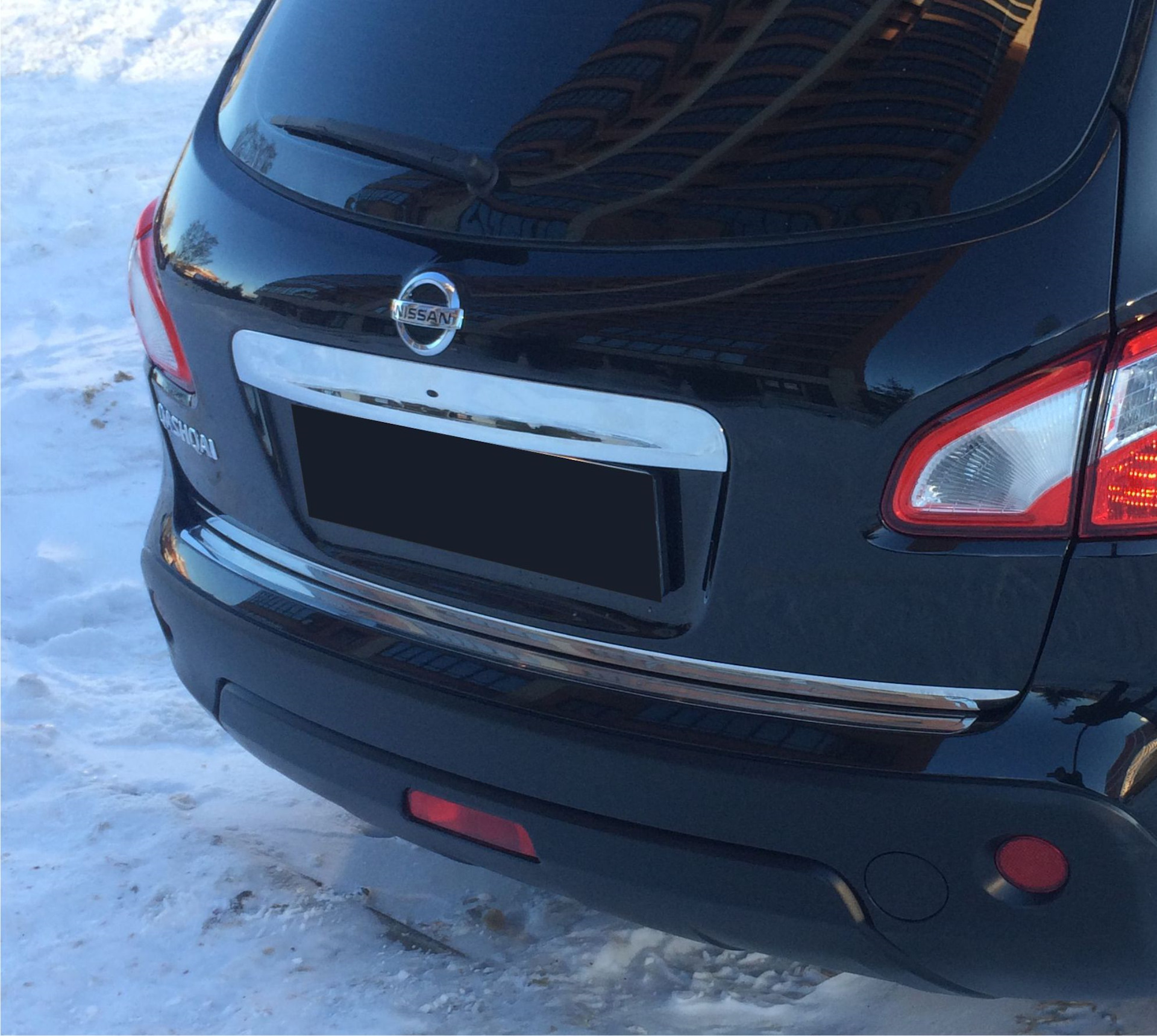 Крышка багажника nissan qashqai