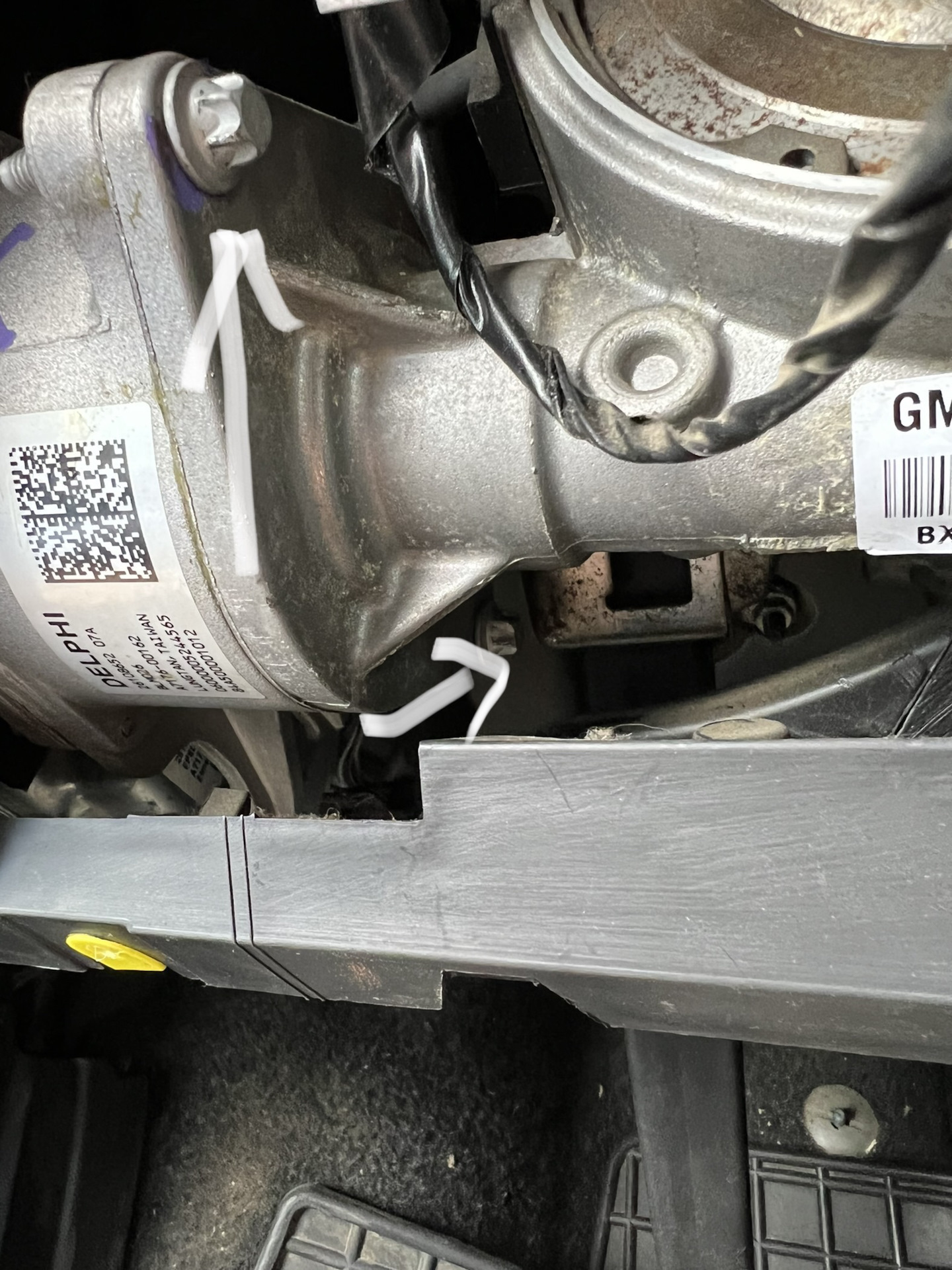 Дребезжит руль на кочках — Opel Meriva (A), 1,4 л, 2007 года | своими ...