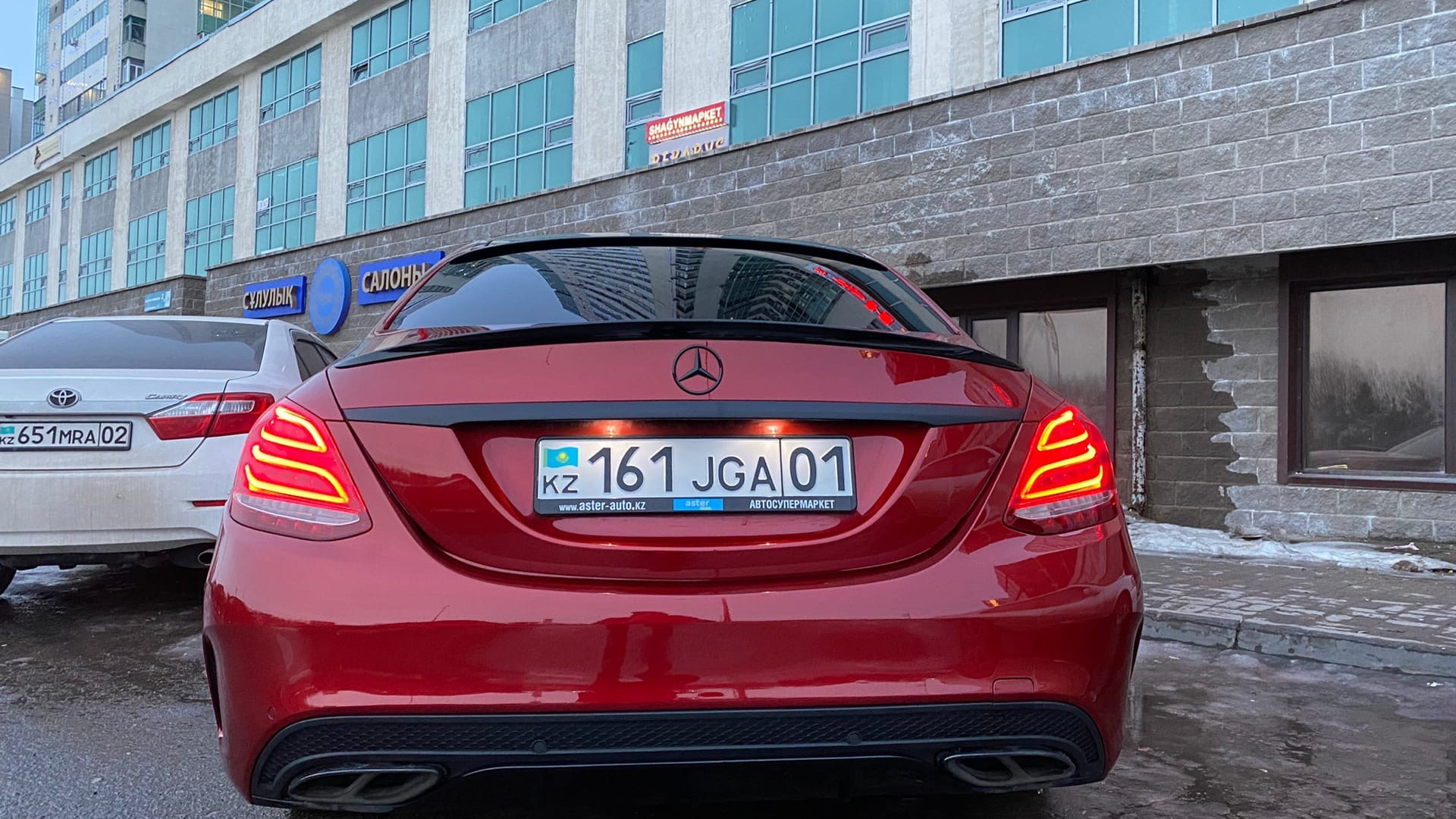 Mercedes-Benz C 43 AMG (W205) 3.0 бензиновый 2016 | @zhazamg Astana, KZ на  DRIVE2