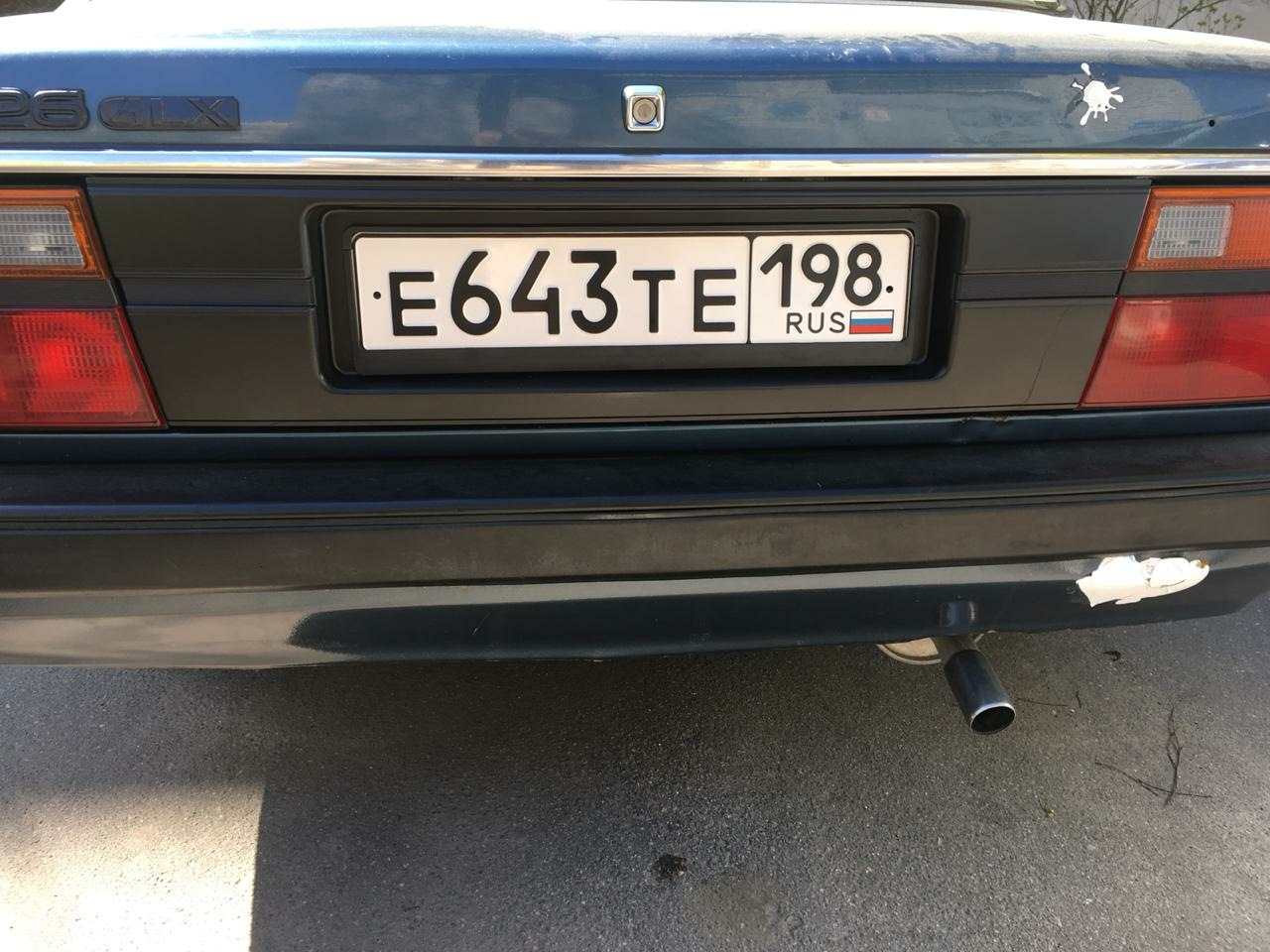 Корма. (Первый подход) — Mazda 626 II (GC), 2 л, 1987 года | стайлинг ...