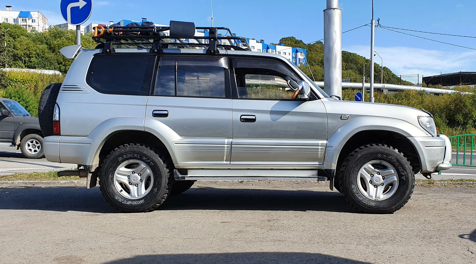 265/75/16 Nankang N-899 (Mudstar) Prado 95 — Toyota Land Cruiser Prado  90-series, 3 л, 2000 года | шины | DRIVE2