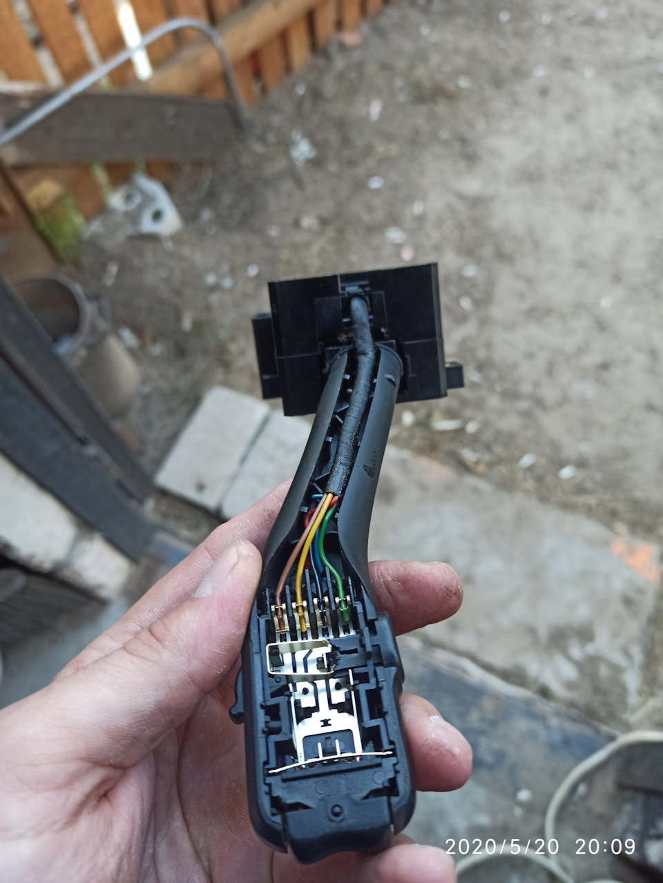 Не работает кнопка RESET на подрулевом переключателе БК, прикупил ...