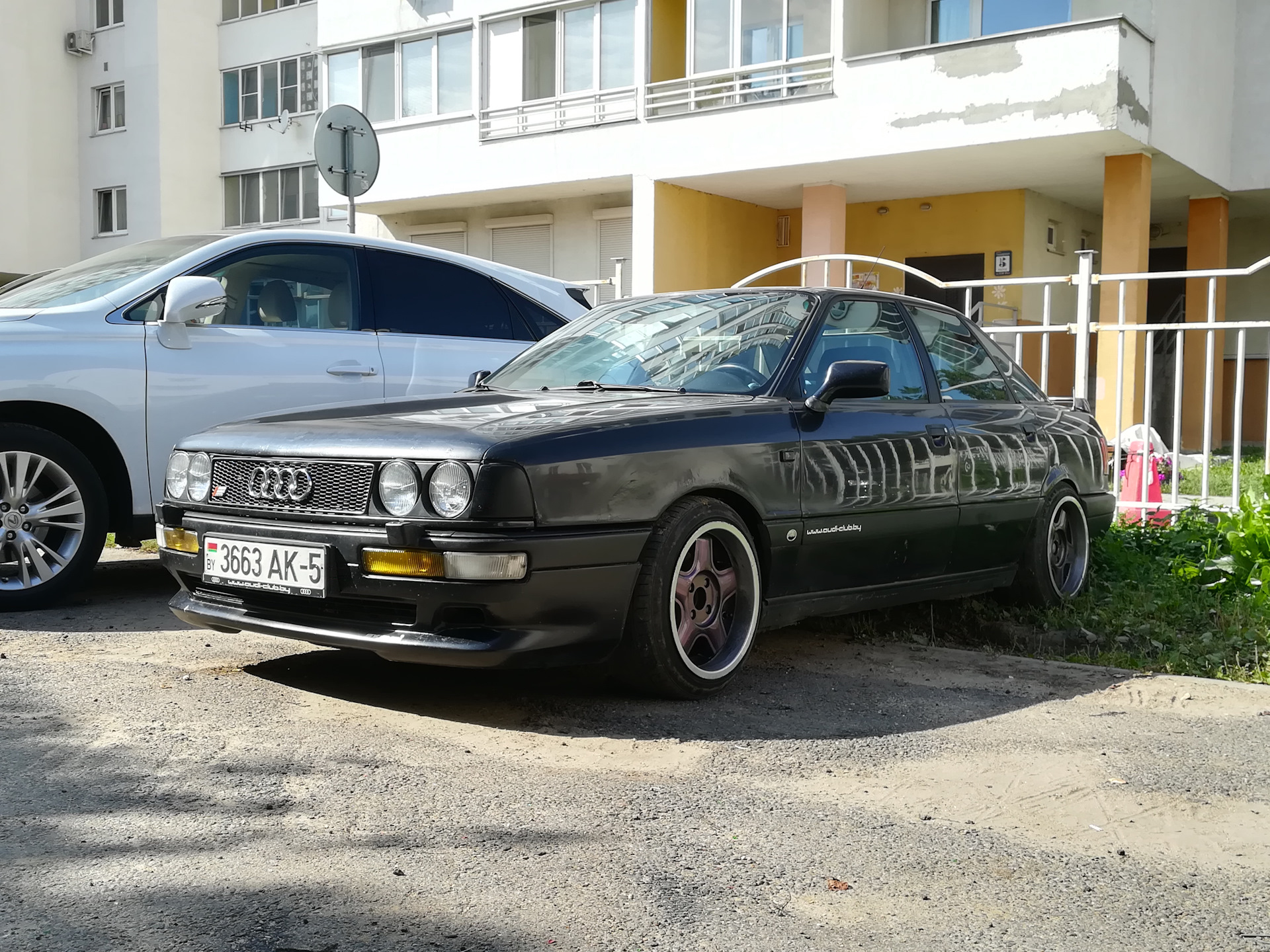 Установка круглых фар GFL (Hella) на Audi 80. — Audi 80 (B3), 1,9 л, 1991  года | тюнинг | DRIVE2