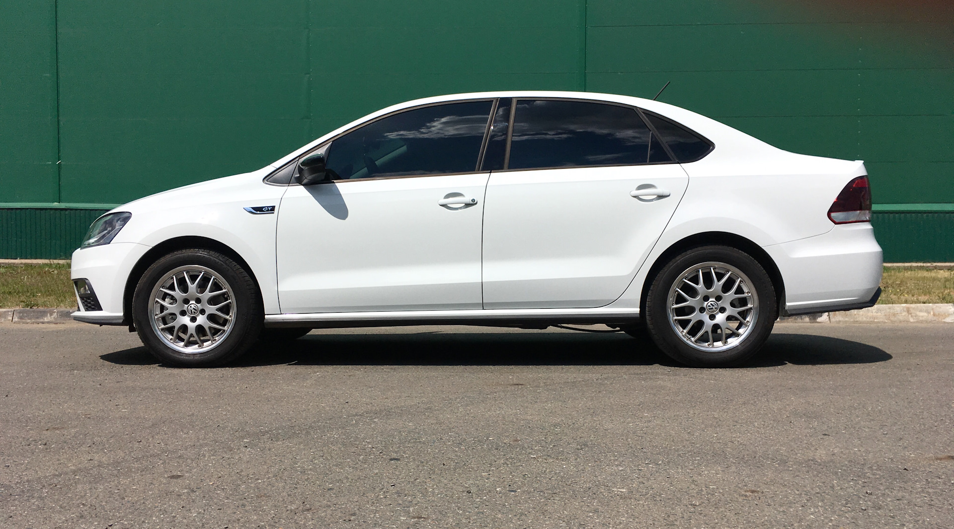 Поставил ровно ч.2 (Lesjofors 4295034) — Volkswagen Polo Sedan GT, 1,4 ...