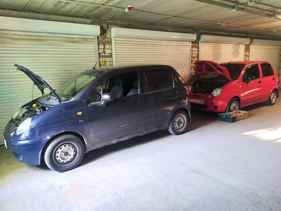 Матиз 0.8 АКПП, не набирает обороты, глохнет при попытке тронуться ...