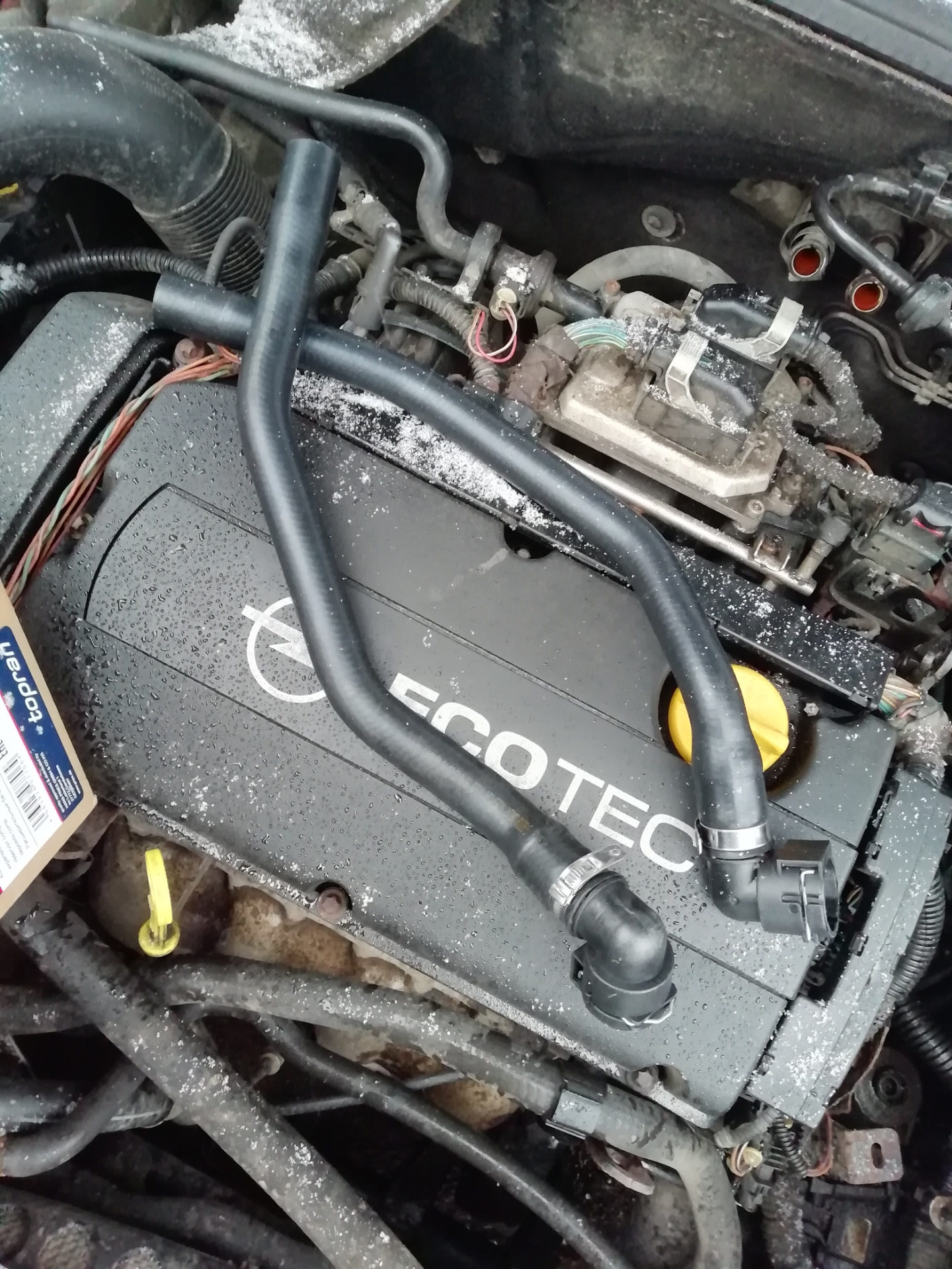 Патрубки печки (часть 2) — Opel Vectra C, 1,8 л, 2007 года | своими ...