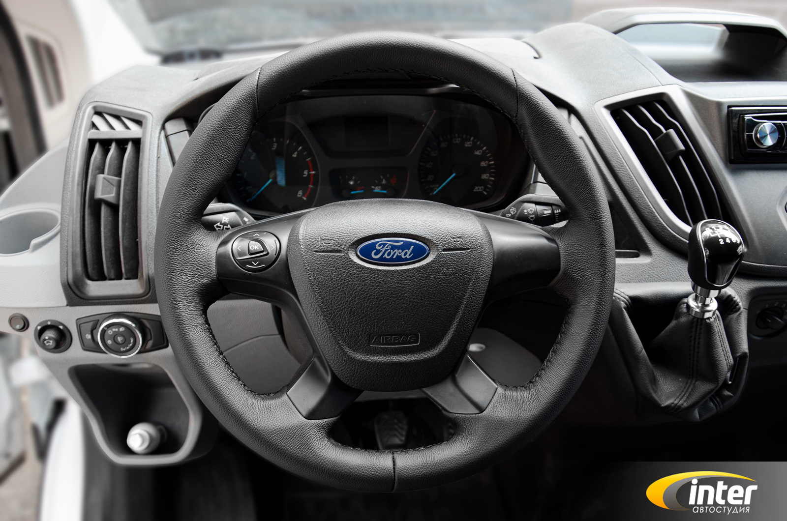 Ford Transit — установка оплётки руля. — AS-INTER на DRIVE2